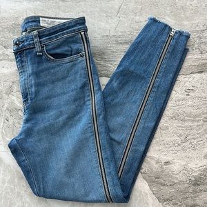 Rag & Bone Nina High Rise Ankle zipper women’s Size 27 Blue jeans
